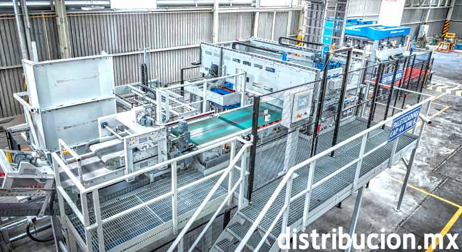 Complete bag filling system for Mexican mortar producer verpakkingen.com/product_Beumer…  @BEUMERcorp