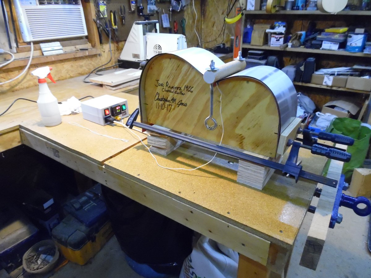 OkaArtist's tweet photo. Bending sides for a classical guitar #luthier #westvirginia #guitar https://t.co/bwuSjPCJaZ