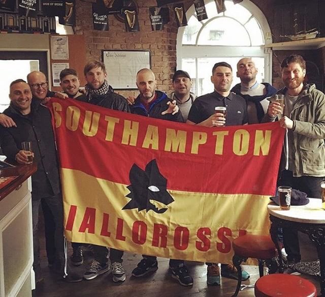 uk_firms's tweet photo. Southampton with Roma last night. #SFC https://t.co/ZTt85wGCtv