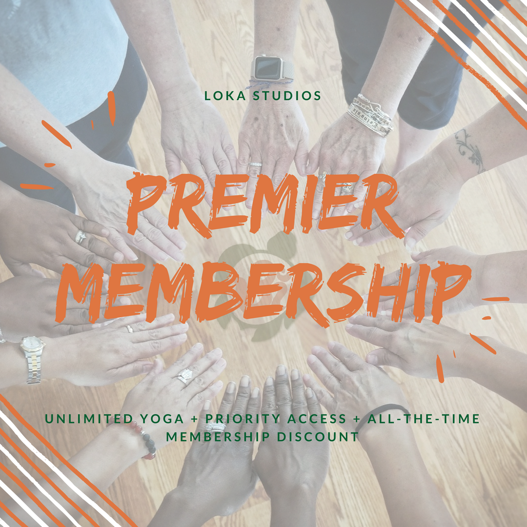 One way to get #started is with our #PremierMembership options, which gives you more #yoga and #wellness services for your #hardearneddollar! PLUS, you'll receive #priorityaccess to #wellnessseries and #workshops, as well as, #allthetime #membershipdiscounts.