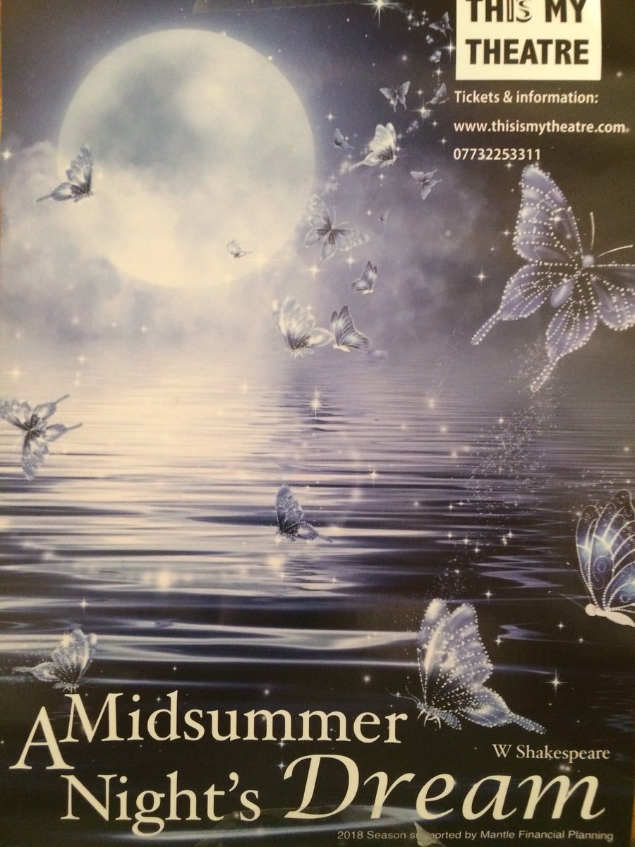 StMarysChurchH's tweet photo. Come and see This is My Theatre’s production of ‘A Midsummer Night’s Dream’ at St Mary’s Church, Higham on Friday 25th May. For tickets and information please visit https://t.co/IwnOwY41Dn or phone 07732 253311 #CCT #Higham #Kent #Shakespeare https://t.co/pYDUEurHxY