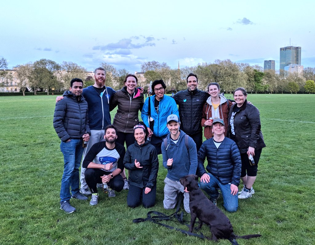 softball team in the park