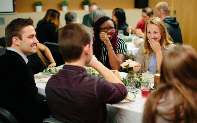 alphacanada's tweet photo. In 2017, over 41,000 volunteers in Canada took part in an Alpha! Thank you to each and every person who took the time each week to help behind the scenes or as a host/helper. You are helping to transform lives! #RunAlpha https://t.co/D7ddp222X1