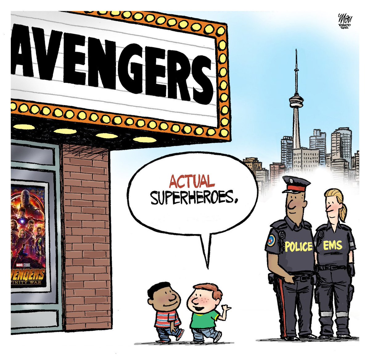 Here's Thursday's #TorontoStrong cartoon in <a href="/TorontoStar/">Toronto Star</a>