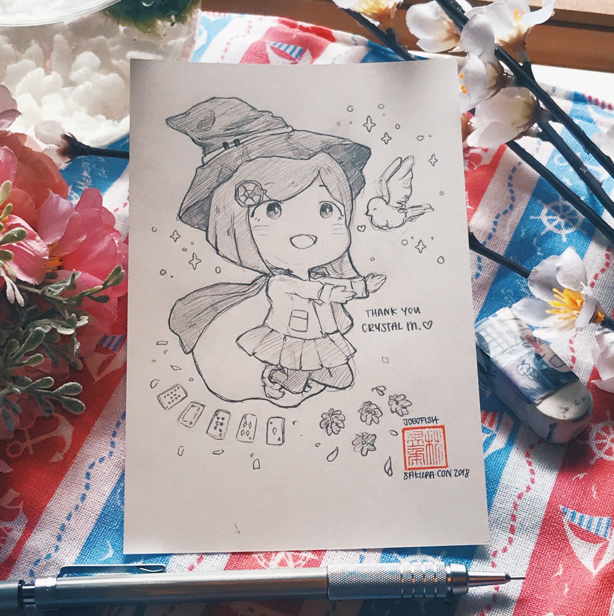✏️Hi! I usually only do these at conventions but I'm opening up my pencil sketch commissions now.
Drawn on 4x6" matte paper and will be mailed to you ?
More details and examples on the commission form: https://t.co/OQqvebKP6l