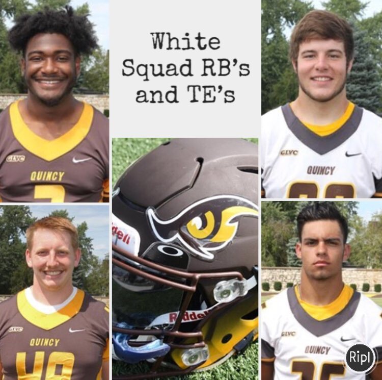 PhilSchron's tweet photo. Expect to see these guys scoring a lot on Saturday!! Here are my Running Backs &amp; TE’s!! #LetMeSpinCoach #TeamWhite #TeamSchron https://t.co/Eo5dYhPLhR