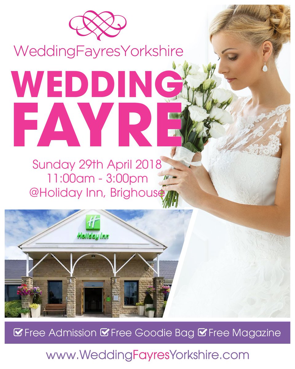 we are excited to return to <a href="/BrighouseHI/">HI Leeds Brighouse</a> this Sun 29th for amazing #weddingfayre #brighouse ow.ly/IQn530jFOKb #weddinghour #ilovehd