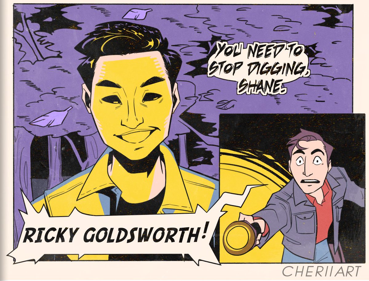 For easier viewing! In case you haven't seen the episodes where he is mentioned, Ricky Goldworth is brought up here https://t.co/xSVAi3MtCG