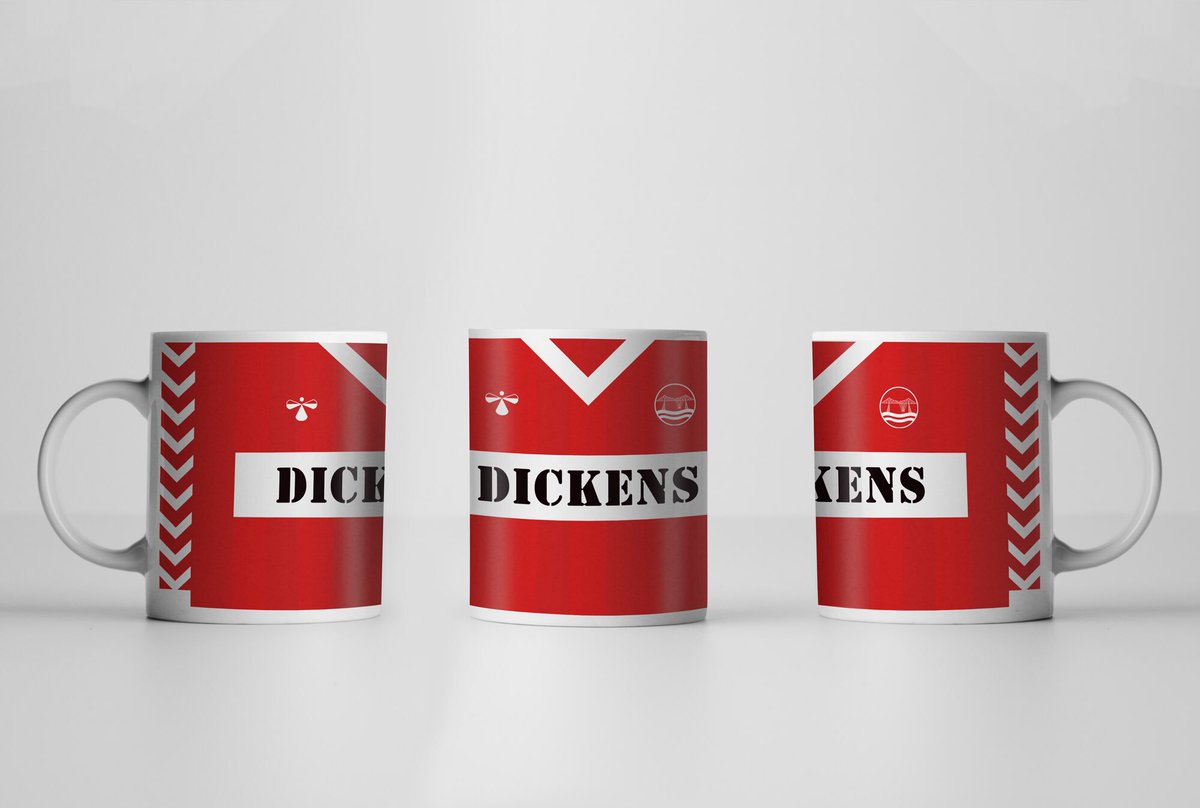 Ironopolis1876's tweet photo. Following our sold out Heritage ‘88 mugs, we’ve taken things back further with the Chevron ‘87; a tribute to arguably our greatest shirt ever! It’s been a bit of a challenge this one, in what was a hazy period for #Boro shirts and sponsors.

Available online tomorrow at 6pm.
#UTB https://t.co/8CpMlndG6d