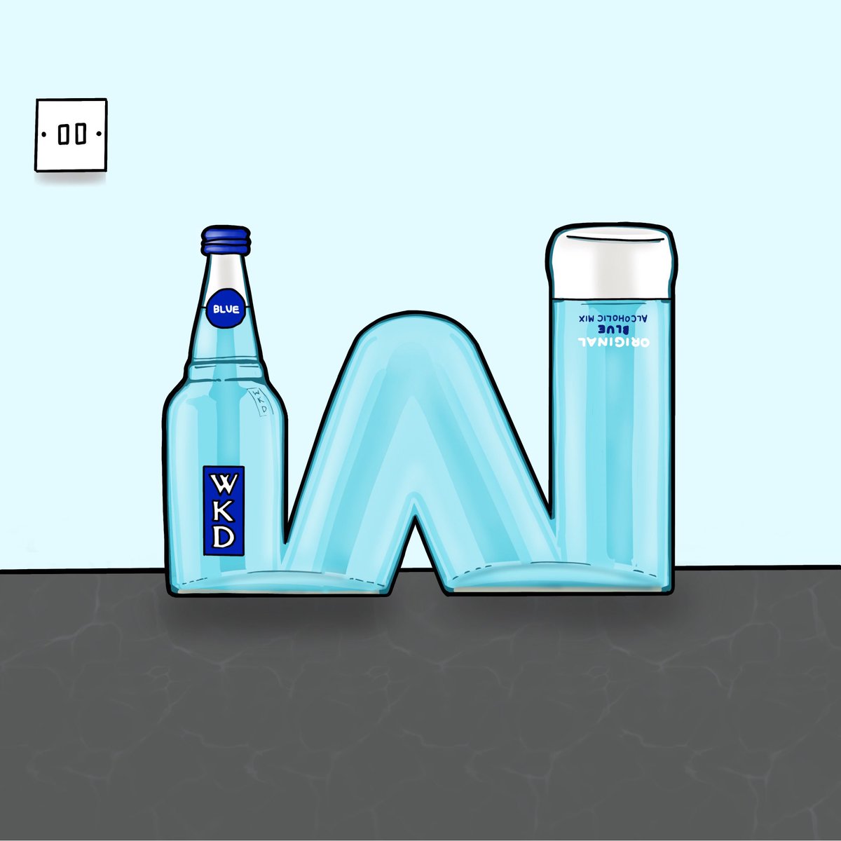 W for WKD #36daysoftype