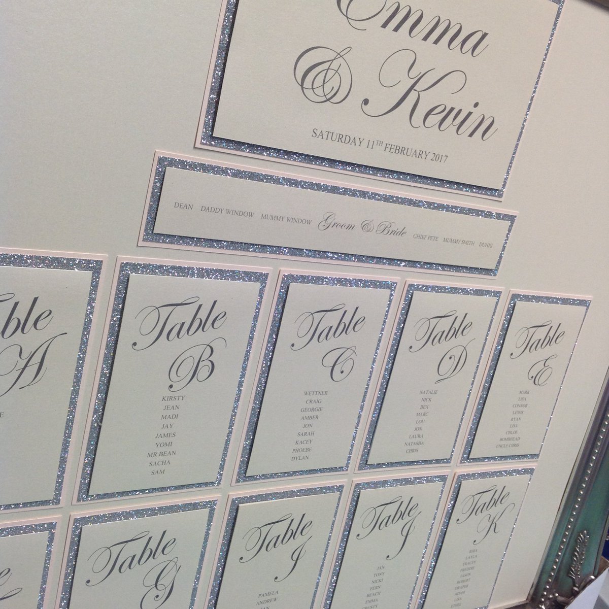 How stunning is this table plan 😍 #weddinghour