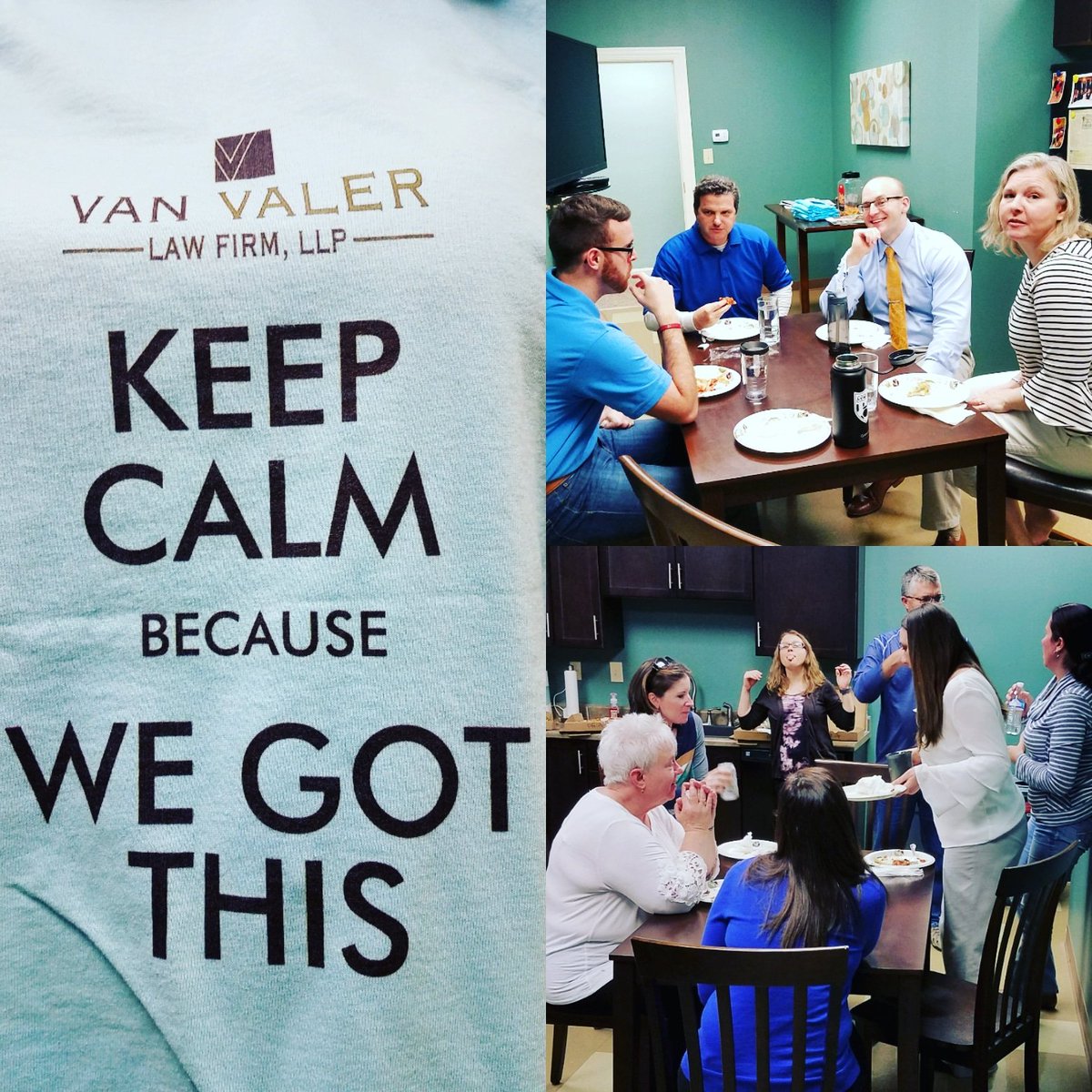 Customized Tshirts and we brought in lunch from Jackamo's for our awesome support staff today!  Happy Administrative Professional's Day ladies! We appreciate all you do for our business, attorneys &amp; clients!  Happy Bday to Julie Nickel too! You missed the celebration, but 🏝🏖🌅!