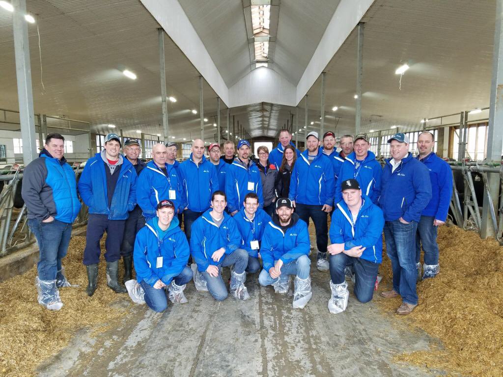Day 2 of our Dairy Manager School focused on bringing the classroom to the dairy.  #AltaAdvantage #dairyeconomics #reproeconomics