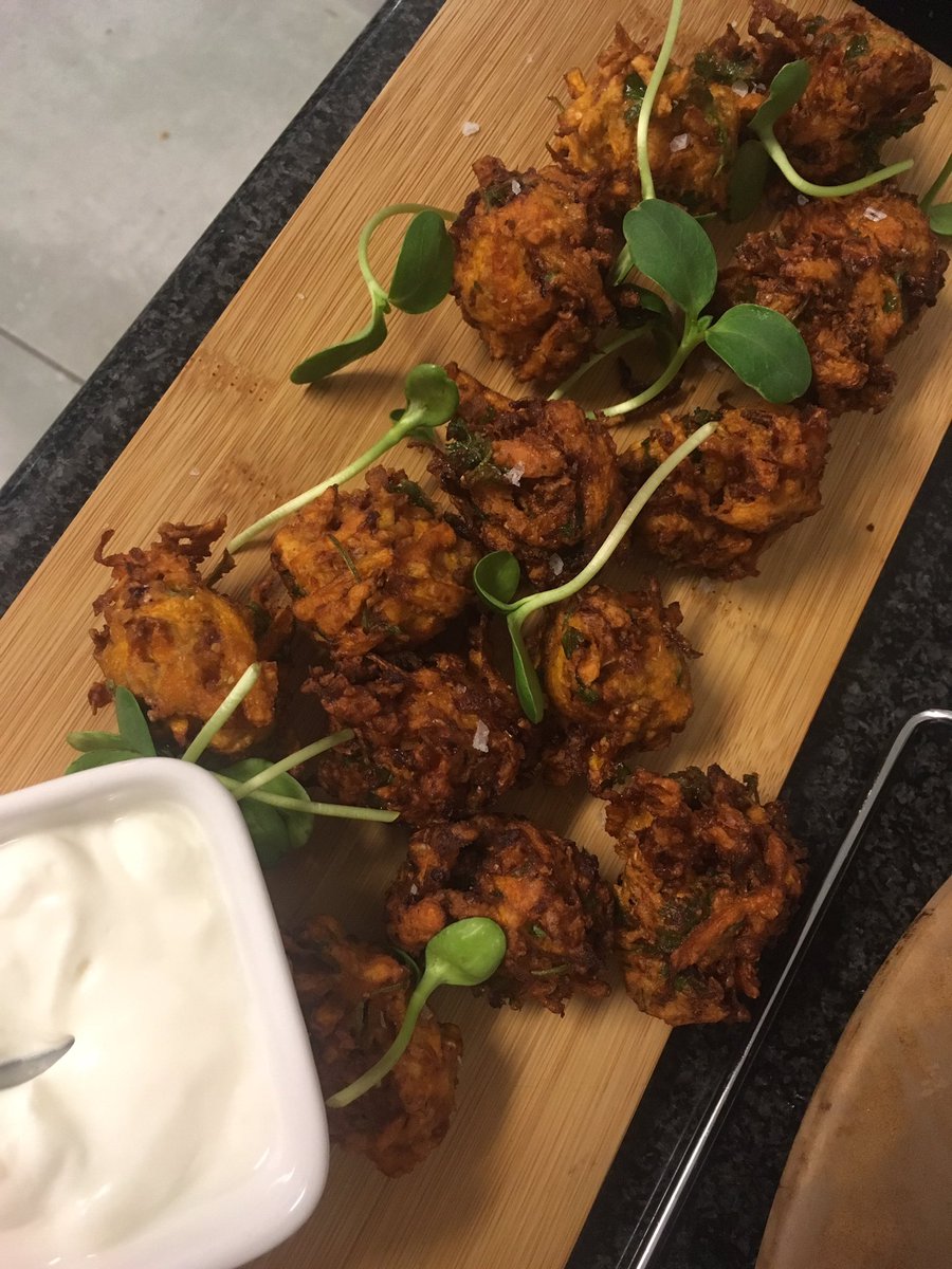 tlpchef's tweet photo. Indian cooking class- veg Bhajias https://t.co/8oNh0Efsu8