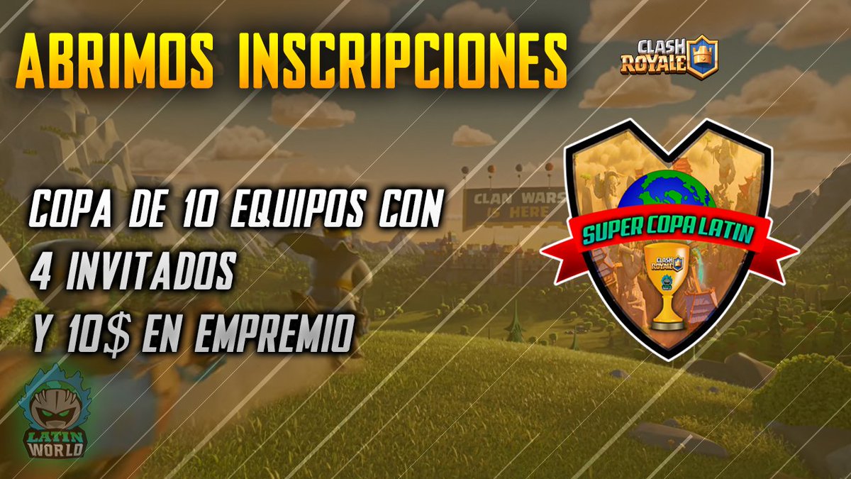 <a href="/ATHTA_eSports/">ATHTA eSports</a> Necesitamos 30 rt para entrar a la Súper Copa Latina <a href="/SCL_Cup/">Super Copa Latina</a>