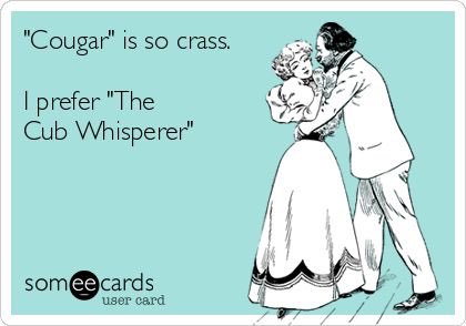 Bahaha I&rsquo;m going to start referring to myself as this... I loathe the term cougar! https://t.co/bskQ<a href="/tag/goddess"class="tags"><span>#goddess</span></a><a href="/tag/underboob"class="tags"><span>#underboob</span></a><a href="/tag/milfmonday"class="tags"><span>#milfmonday</span></a>