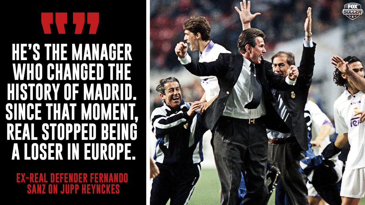 In 1998, Jupp Heynckes led Real Madrid 