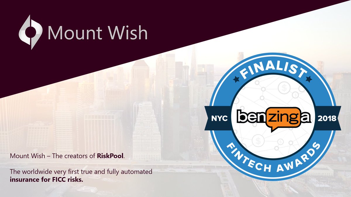 MarkusWunsch88's tweet photo. @Mount_Wish named a global top dog in #FinTech by a world-class expert jury! 
Official Benzinga Global FinTech Award Finalist 2018 for Best #Forex Platform:
https://t.co/ADfFf2RkB0

THANK YOU to everyone who supported us, especially during tough times!
#FX #InsurTech #startup https://t.co/m4gaFU9Tk1