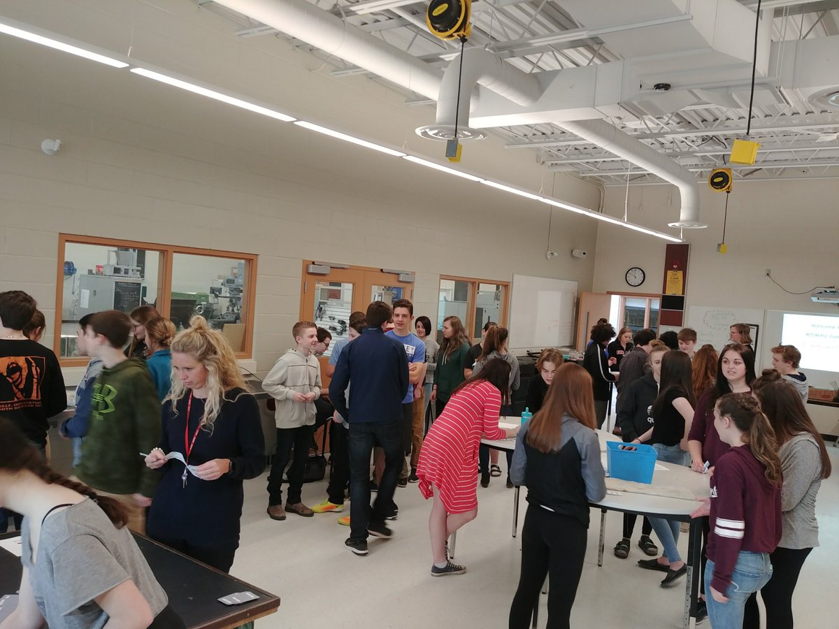 MrvanStraten's tweet photo. Our MDM4U (Data Management) class hosting the second annual Probability Games Fair.  Thanks to Mrs. Fletcher's and Mrs. Cook's classes for generating some great data for analysis! @SHHSCrusaders @BGCDSB https://t.co/5q0bbLyxan
