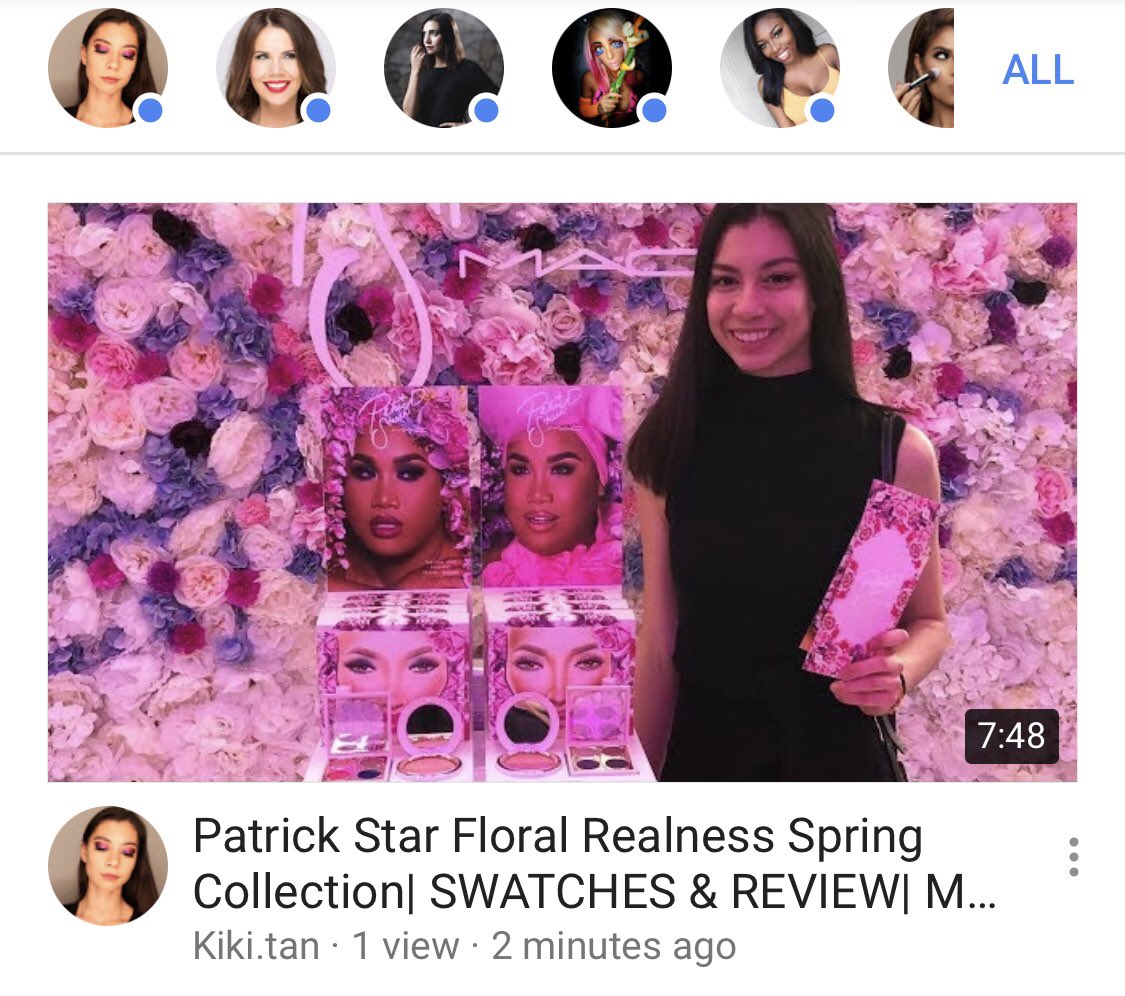 KikiTan_beauty's tweet photo. Check out my newest YouTube video on the @MACcosmetics x @patrickstarrr Floral Realness collection! You killed it Patrick ๐๐ธ #macpatrickstarrr #patrickstarrr #patrickstarrrxmac https://t.co/Xh7GaRrYyx https://t.co/VjN4PNJ97I