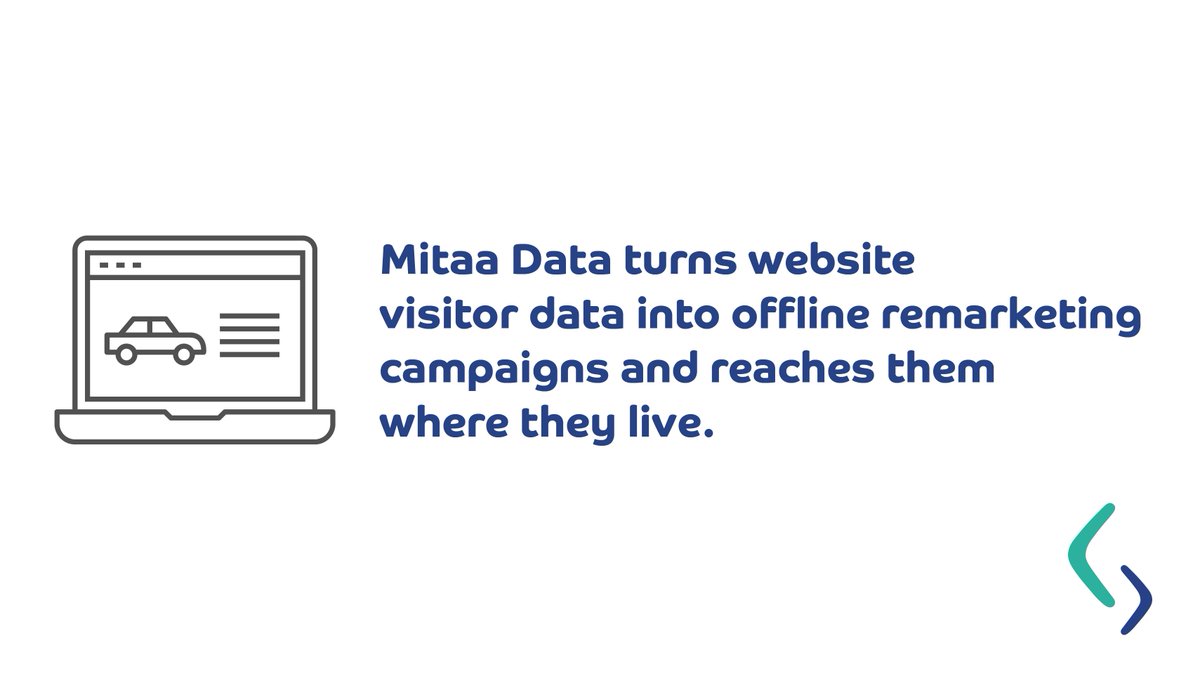 MitaaData's tweet photo. Want to convert your website visitors into leads? Ask us how you can #sayhelloagain, for the first time.

#mitaadata #databasemarketing #offlineremarketing https://t.co/3g6o4OugIZ