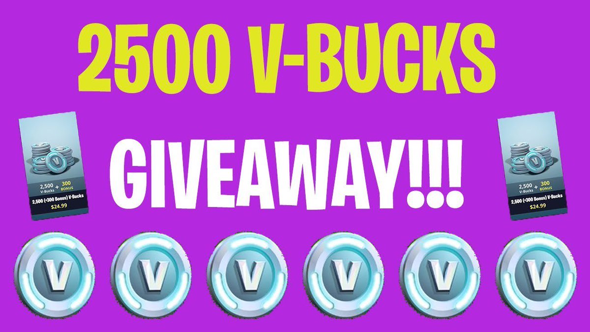 Vbucks Giveaway - 