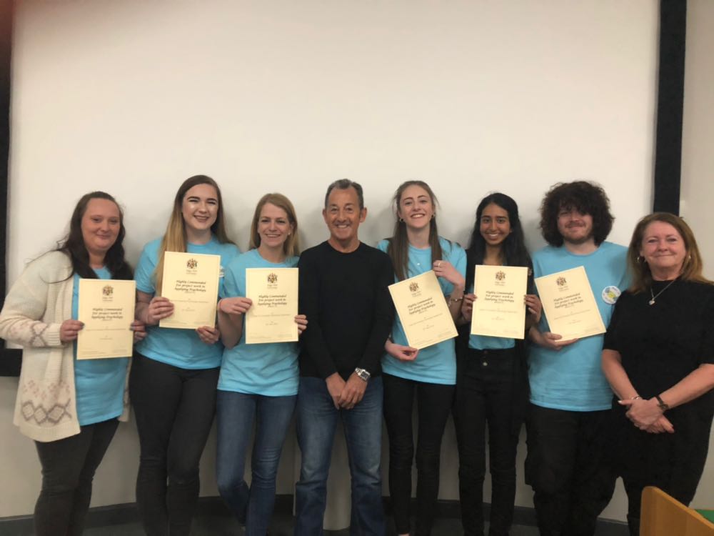 Kat_Cadwell's tweet photo. Great day today! Some great initiatives! Our team did fab and got runners up! Big thanks to Prof. Geoff Beattie and Linda for the opportunity #hopeinanenvelope @Shanaboyd81Boyd @EdgeHill_Psych https://t.co/MSG1htCeqZ