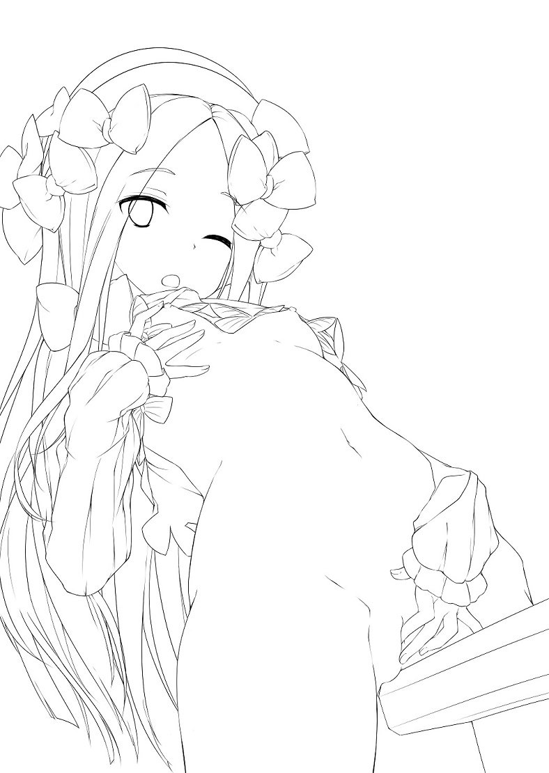 アビゲイルちゃんのえっちなの描いてる 