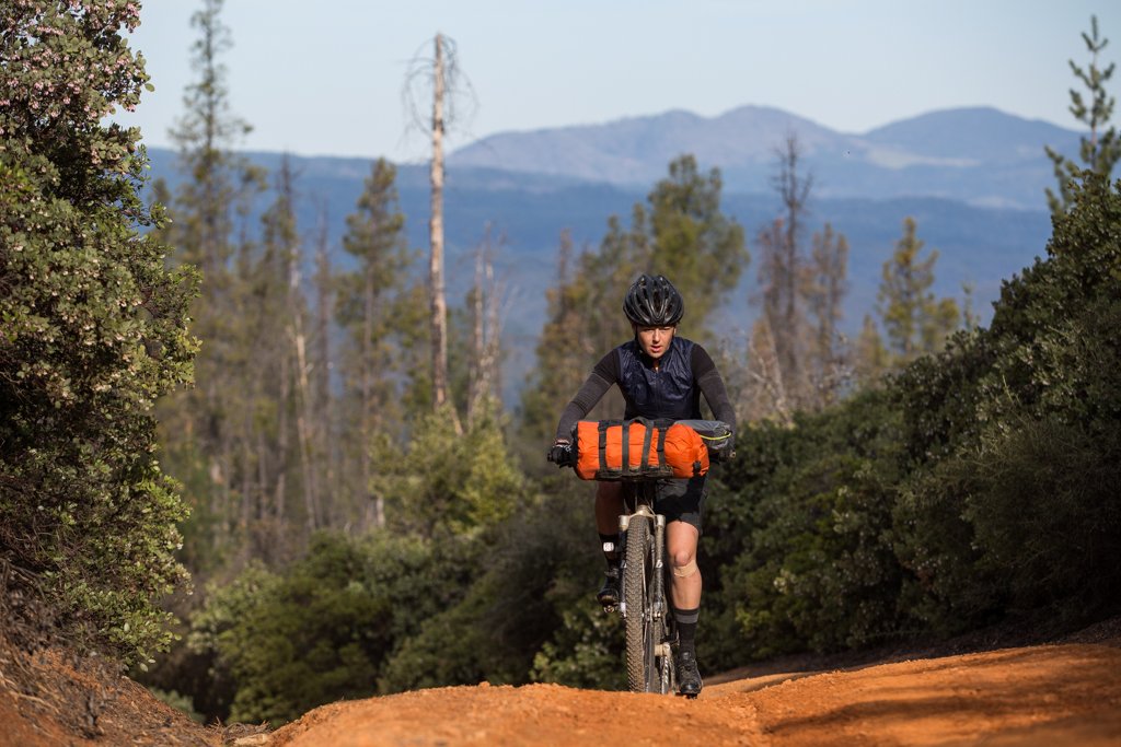 BlackburnDesign's tweet photo. That moment when you can hop off and push, or put on a game face for the uphill grind. Every ride seems to have at least one of them. 📷: Brian Vernor #getoutthere #goanyway #bikepacking #blackburndesign https://t.co/PJHMEweGPu