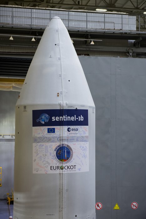 esa's tweet photo. #Sentinel3 B launch update: countdown is proceeding nominally. Ground stations are ready, spacecraft and Launcher nominal. 

Streaming starts at 19:30 CEST: https://t.co/RjpkNUwAvh https://t.co/BjR8TsZ6ot