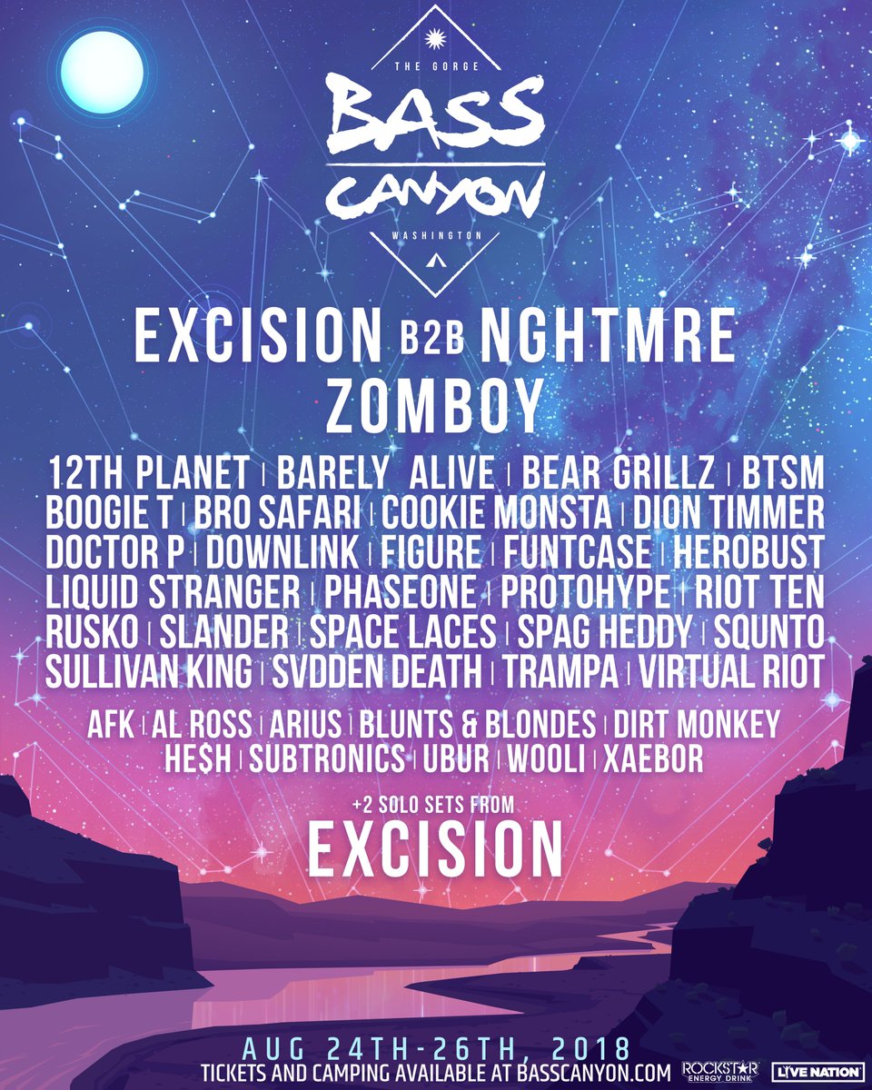 brosafari's tweet photo. I'm giving away a pair of GA tickets to @BassCanyon! RT to enter, winner announced on 4/27 #basscanyon https://t.co/hbGWL2qBUu