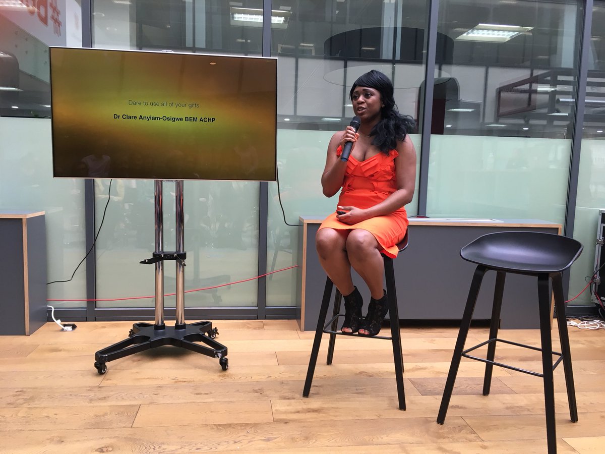 WICT_UK's tweet photo. @clareanyiamo kicks off our #PearlsOfWisdom event - and we are excited to hear how she has #DaredTo use all of her gifts https://t.co/bwX5LVnwf3
