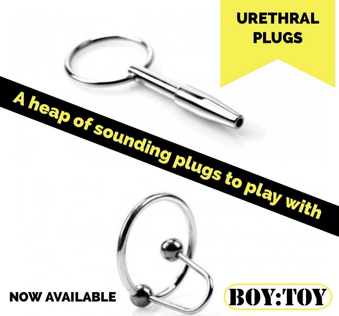 BOYTOY_UK's tweet photo. ❓ Why should you just plug your butt?
Our range or urethral plugs make sure that the front gets just as much fun as the back! 😈
View the whole range at https://t.co/oBgq3SGCiA
#BOYTOYUK https://t.co/AfUm2jQgBX