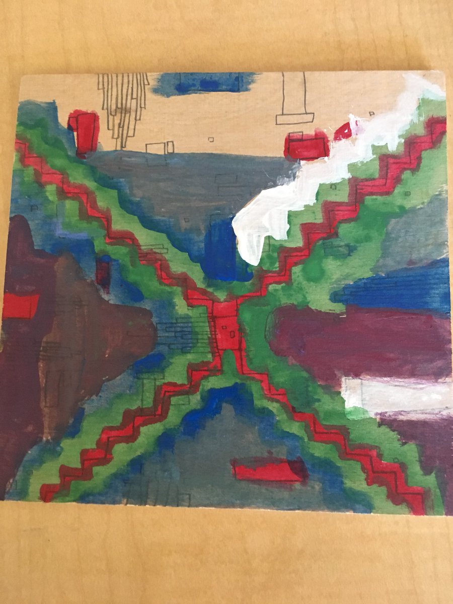 SutherlandProud's tweet photo. Ms Mastropaolo’s 6th grade painted quilt project! Art rocks! https://t.co/9TywtWPA6s