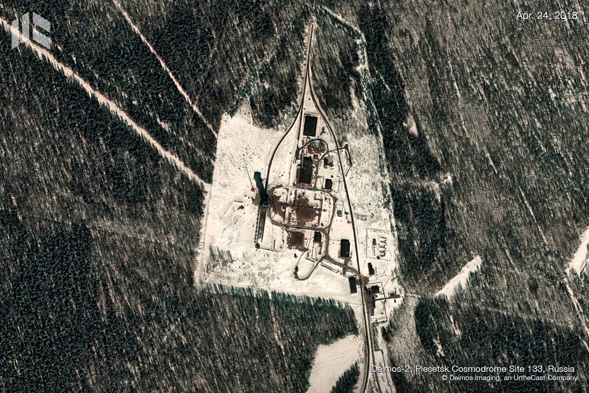 esa_es's tweet image. El cosmodromo de #Plesetsk, desde dónde será lanzado hoy a las 17:57 GMT (19:57 CEST) el #Sentinel3 B @CopernicusEU visto por #DEIMOS2 ayer via @UrtheCast