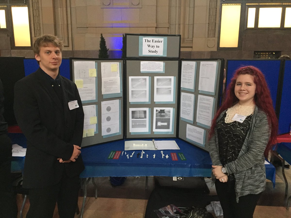 VHSTEM's tweet photo. Great job to our #VHfalcons @VanHornPLTW engineering students at the Senior Showcase @UnionStationKC today! #isdstrong @begant24 @ISDAcademies @ISDSchools @STEMKC @vanhornfalcons @falcconnect https://t.co/AI6GaGuhsK
