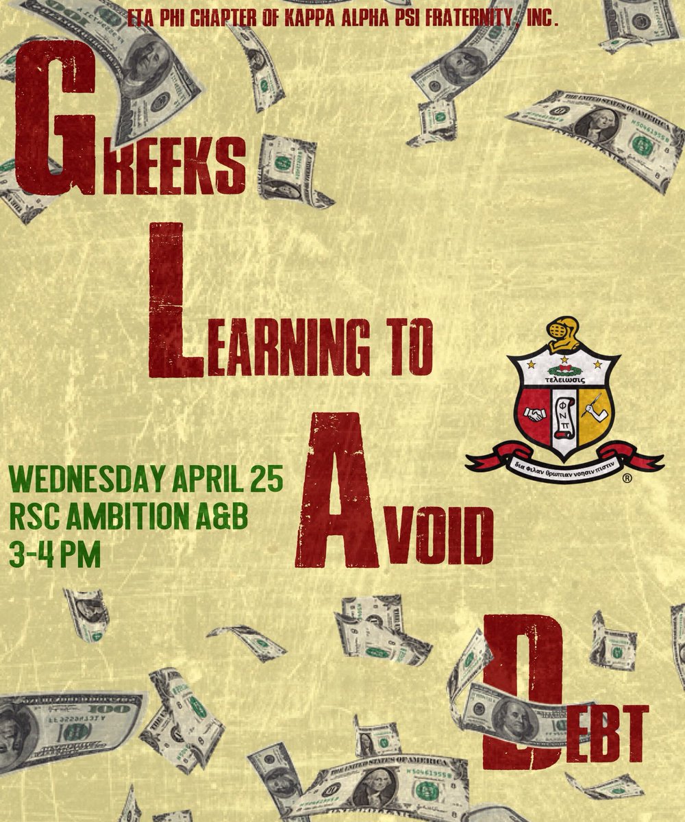 SkinnyAkins's tweet photo. Day 3 - Smooth Kriminal
Come out @ 3pm today to learn how to avoid Debt RSC Ambitions A&B
Study Break 5-6:30 Free Pizza
Hump Night 8-10!!
We Lit today!
#HAMMERWEEK2K18 https://t.co/ZbC4yS3YKi