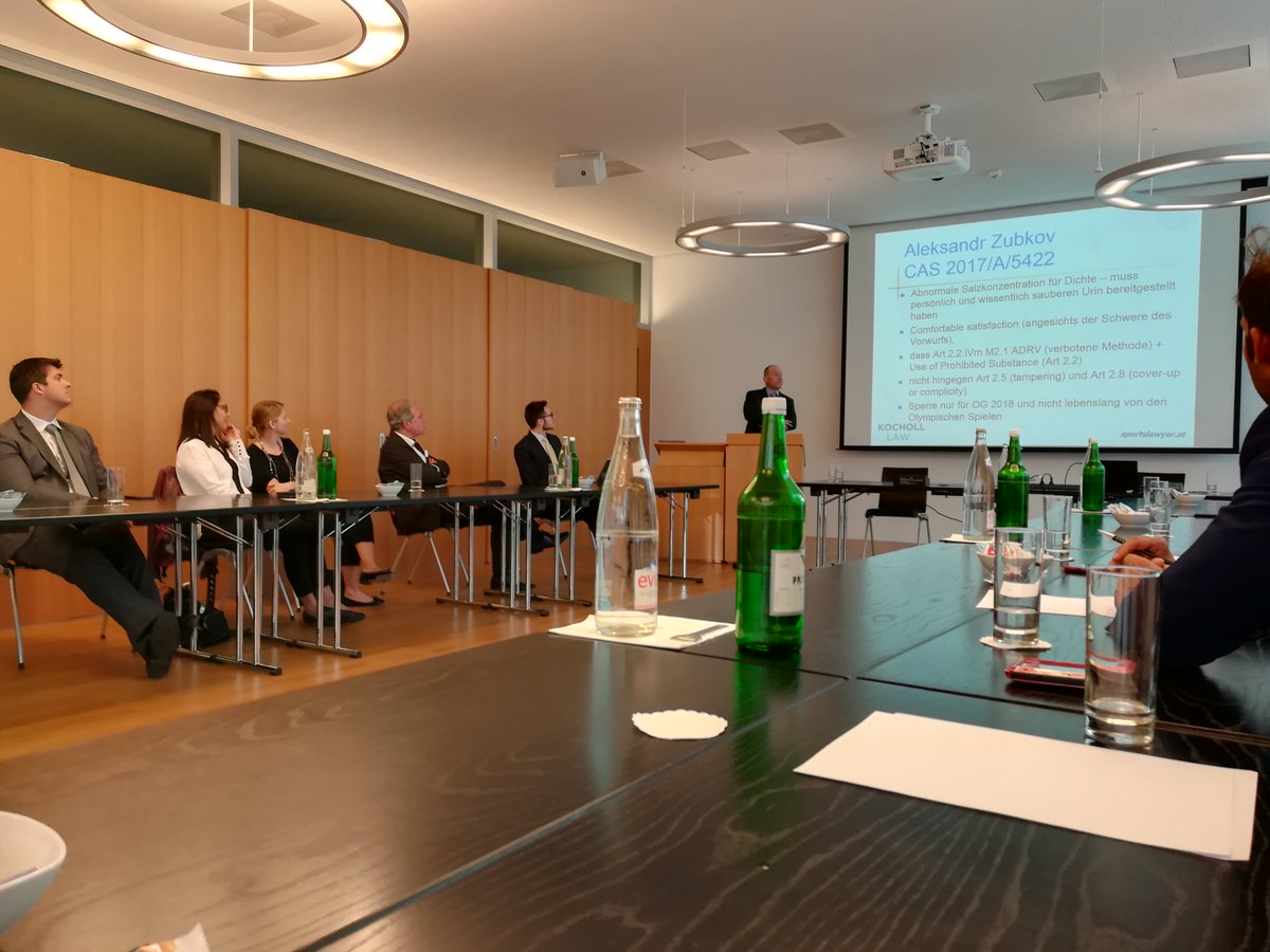 isportlaw's tweet photo. Great panel discussion about jurisdiction of #CAS, #lexsportiva and very recent CAS awards (#Legkov, #Zubkov) at #ASDS regional conference in #Zurich. https://t.co/ySnmUE3sai