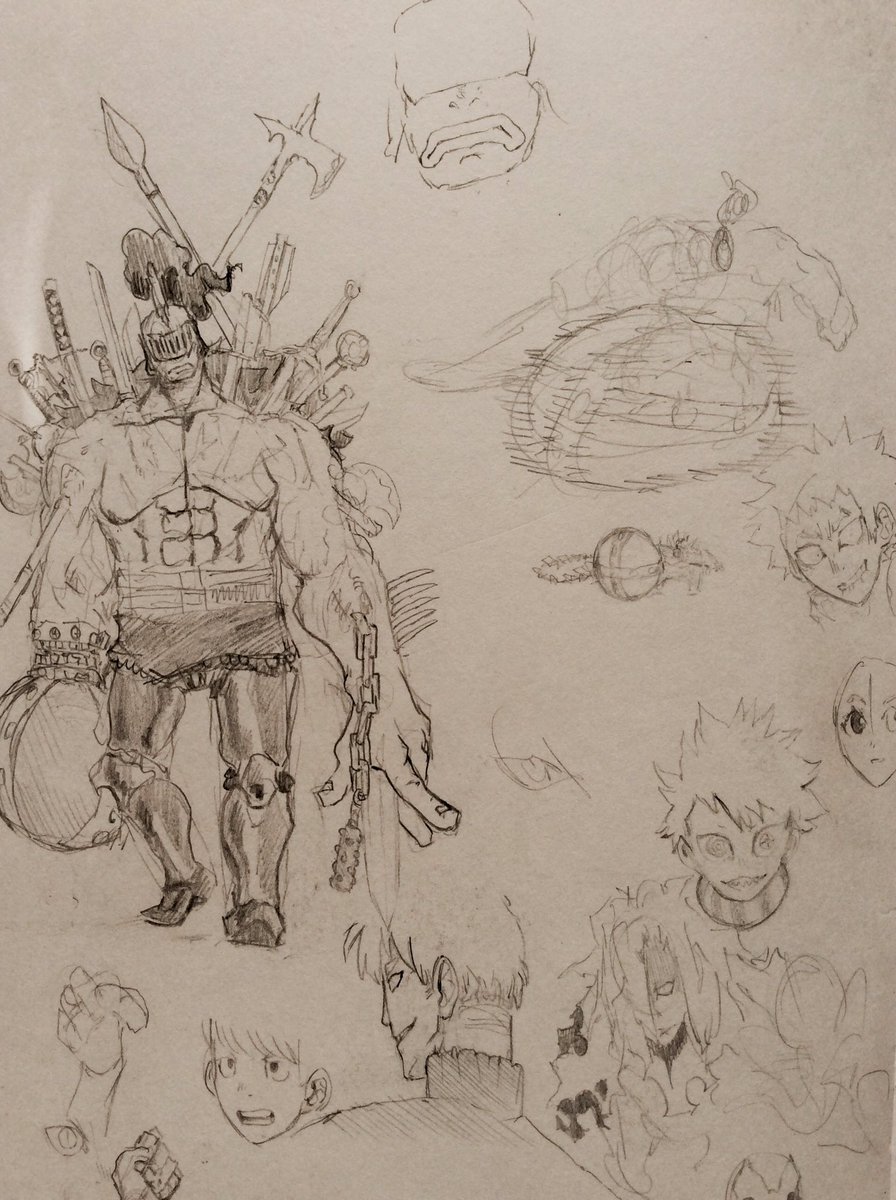 Ah, daily sketches. Really easy to forget. 