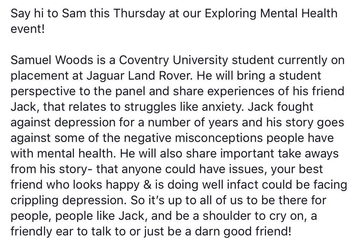 MindATLAS17's tweet photo. Come engage with our panel discussion tomorrow! Our panelists: Mica Montana, Samuel Woods and Ree Ne are explore mental health topics and share stories! 

@covunieec @covcampus @CovPVCStudents @AliCat3635 @b_gharwal @AkshitaCanchi @CovSFC @CUInfoPoint https://t.co/0xpkBfsHgv