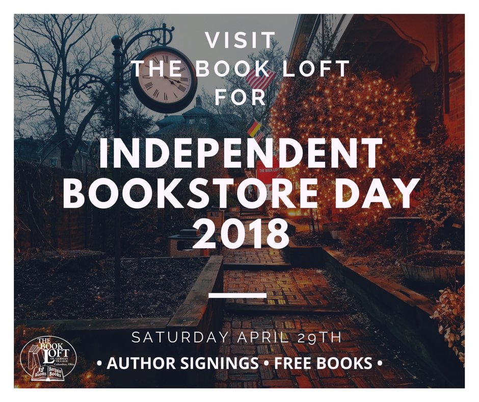TheBookLoftGV's tweet photo. Who gets excited for books, raffles, author events, books, giveaways, books &amp; books &amp; 📚? Because that's all happening here this Saturday Apr 28th, on Independent Bookstore Day. Swing on by &amp; join the fun!
https://t.co/Jy1cbQRKjv https://t.co/mg9hljOGMT