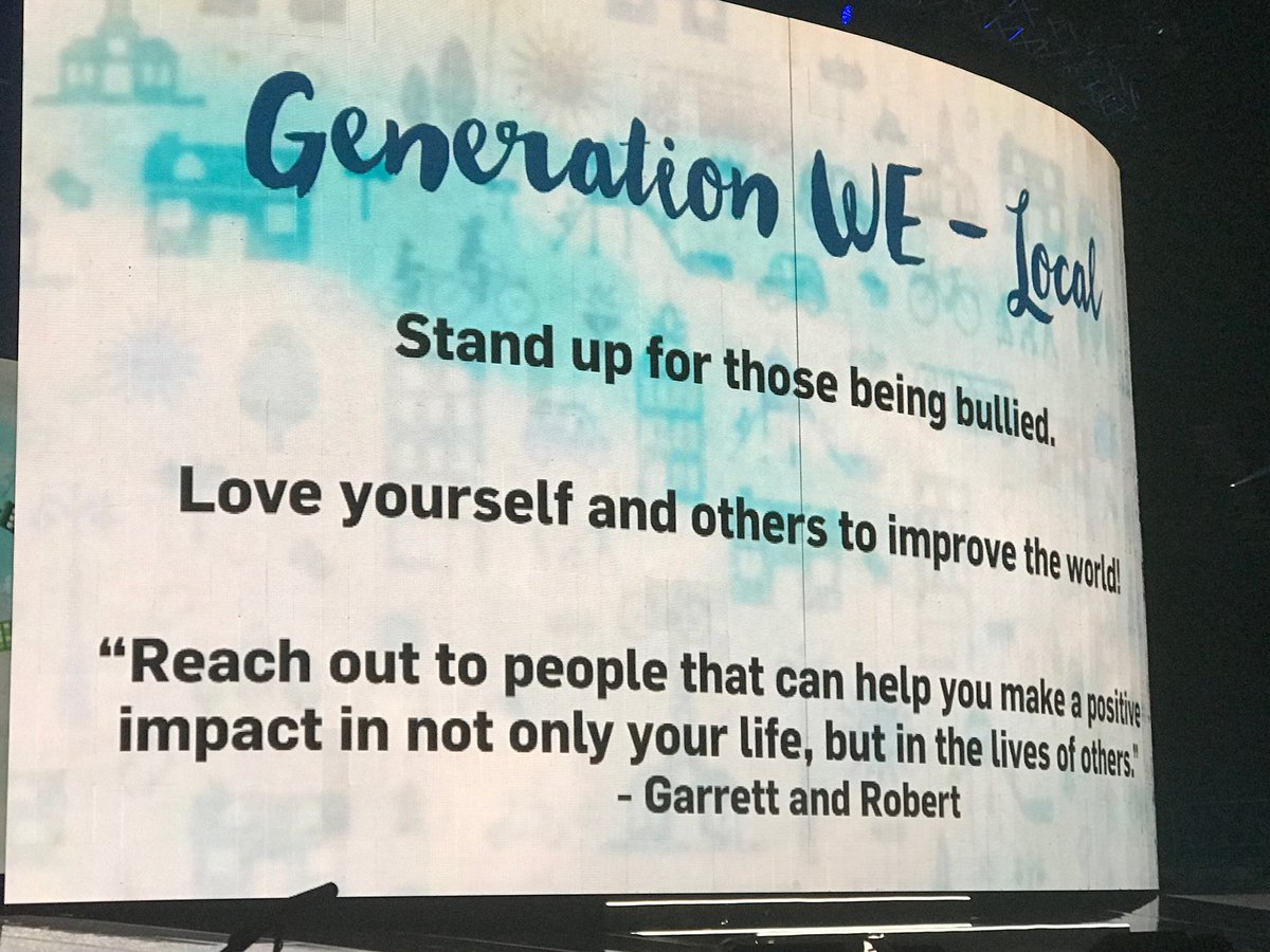 alwaysinstylec2's tweet photo. @metowe #WeDay @WEMovement https://t.co/igTxtRicpu