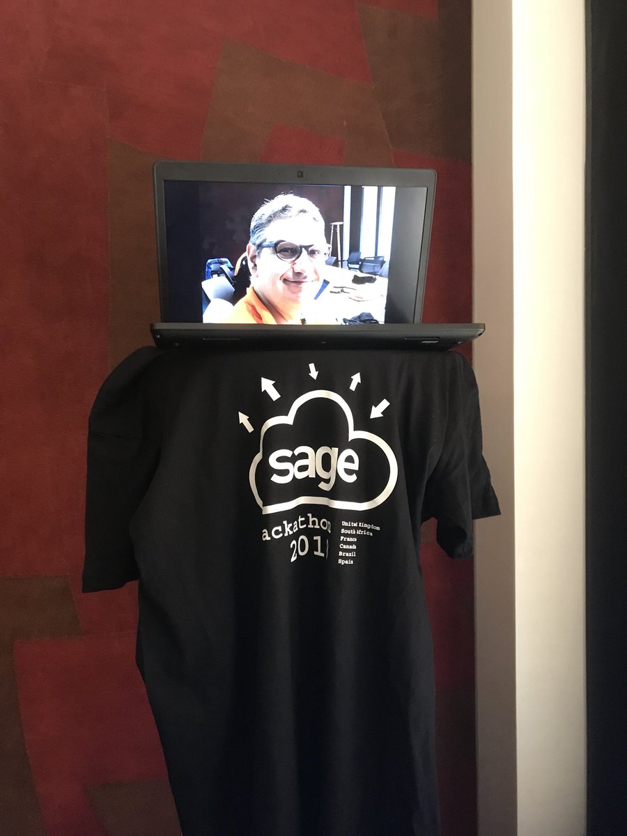 bjouhier's tweet photo. #sagehackathon Every team needs a mascot! @dombopp @S_Rebeyrotte @visreFromSage @poseab https://t.co/cP3KKgoUXm
