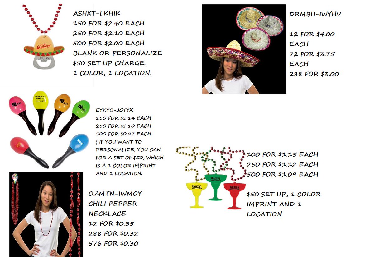 NjcPromos's tweet photo. #CincoDeMayo #Specials #ORDERNOW https://t.co/uEgZfmDHZX