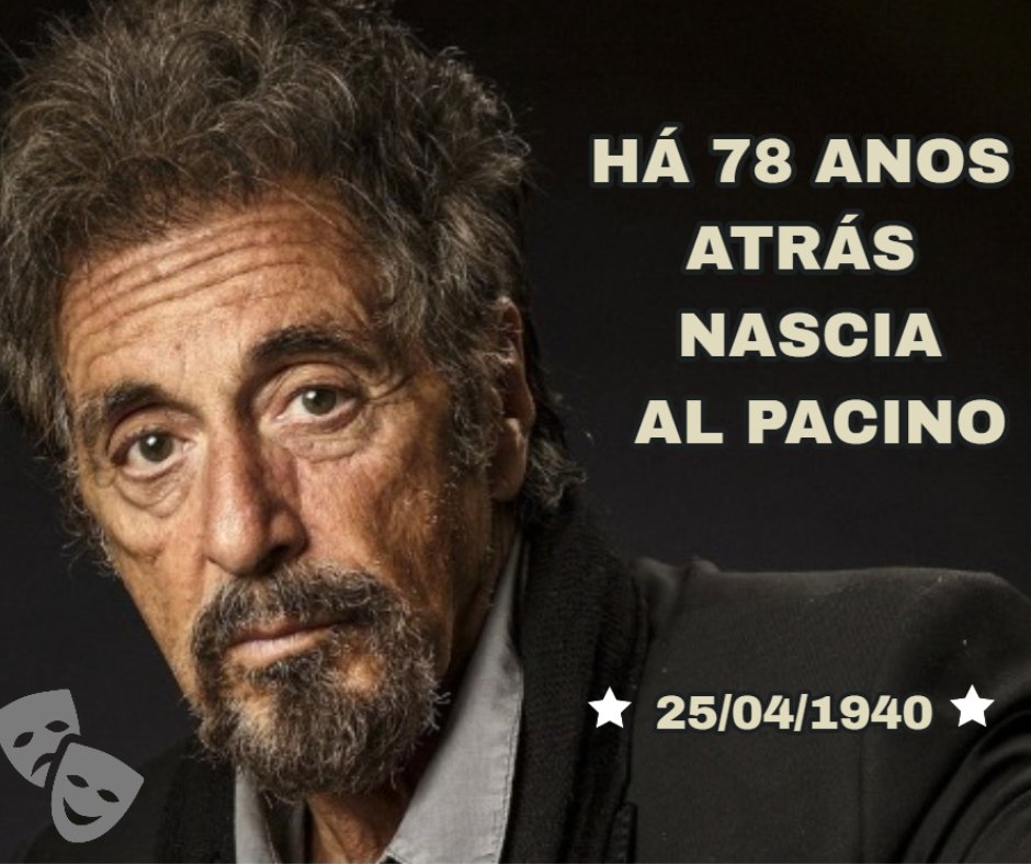 ConActing2018's tweet photo. Hoje este grande ator completa 78 anos. Alfredo James Pacino dispensa apresentações. Parabéns, Al Pacino.

#conacting #atuação #teatro #tv #cinema #alpacino https://t.co/2AVFyJ6hC2
