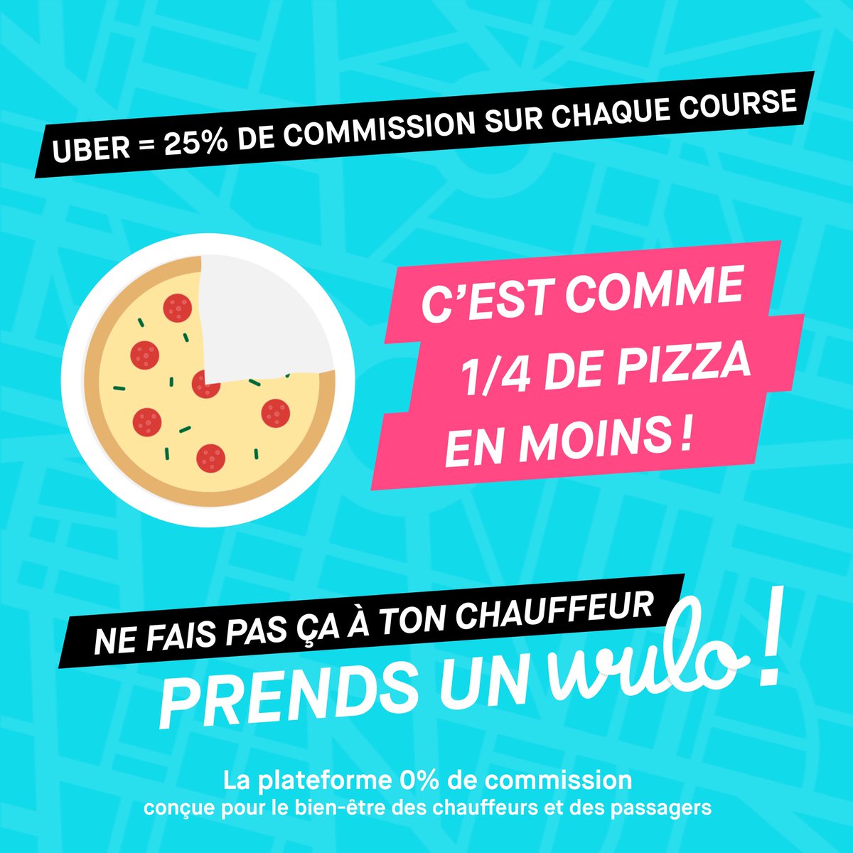 wulo's tweet photo. Ben alors @UberFR, vous n’êtes pas trop gros à force de manger la part des chauffeurs ? 🍕 #pizza #uber #arnaqueur https://t.co/evIASVP2Wy