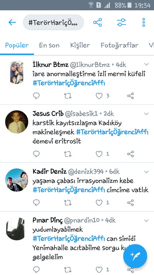 Bu twitleri pilav üstü kuru karşılığında atıyorlar galiba.
