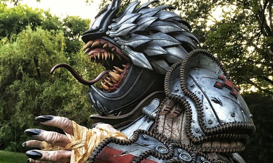 CONstructfx's tweet photo. 2 DAYS OUT from the start of #CONstructFX at @compleatsculpt! 

Join us in welcoming Jarman Props @Yodajammies an Atlantan-based prop/costume shop of pop sci-fi/fantasy. He sculpts, molds, &amp; casts his way thru his favorite characters. #SFX #SpecialEffects #cosplay #costume #MUA https://t.co/740C69mJu1