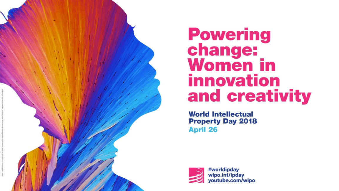 April 26 is #WorldIPday. This year’s theme of “Powering change: Women in innovation and creativity” celebrates the brilliance, ingenuity, curiosity and courage of the women who are driving change in our world and shaping our common future. 

wipo.int/ipday