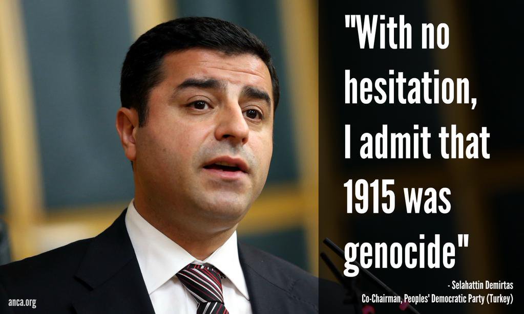 Selahattin Demirtas @hdpdemirtas - the unjustly imprisoned former @HDPgenelmerkezi Co-Chair (and supporter of #Armenian and minority rights) - has been nominated as his party's candidate for president of #Turkey.